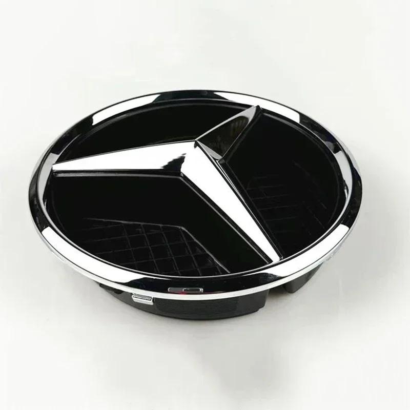 AABGZ1 3D Car Grill Emblem Star Badge Front Grill Logo For Mercedes Benz W204 W205 W213 X253 A B C E S CLA GLB GLC GLE GLS Accessories1