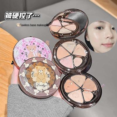 Pink Sweetheart Concealer Palette - Perfect for Tattoos, Spots, Acne, Scars, Dark Circles, and Tear Troughs.