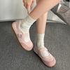 Retro White French Ballet Style Flat Bottom Shallow Mouth Single Shoes Women's Summer 2025 New Inner Height Increase Versatile Mary Jane Shoes