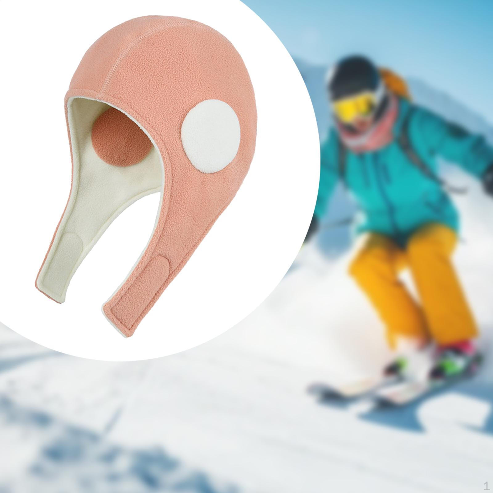 

Детская зимняя шапка для детей, детская шапка-ушанка из полиэстера для катания на лыжах Caramel