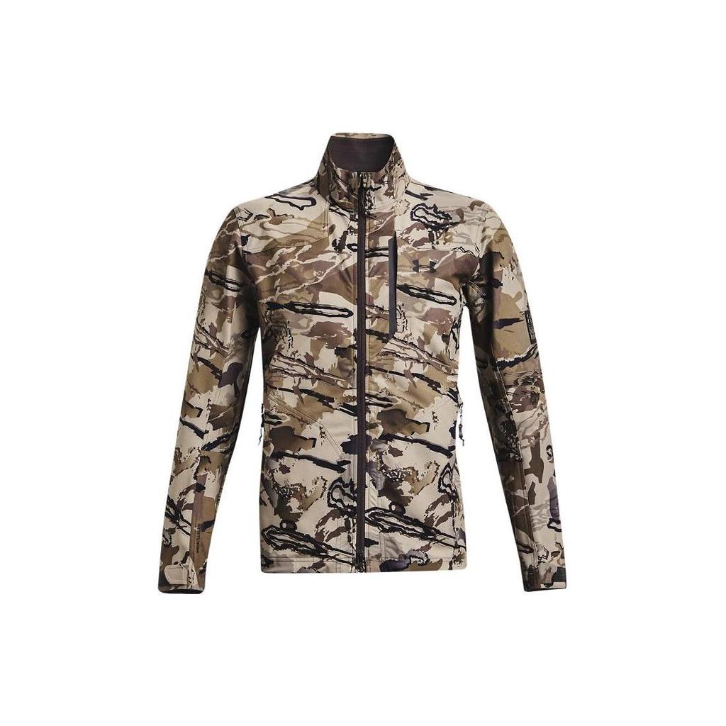 Under Armour Camouflage Stand Collar Sports Jacket Men Jackets Multicolor 1365607-999