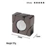 Intelligence Puzzle Zinc Alloy Disentanglement Rings - Unlock Nine Linked Rings Kongming Luban Lock Educational Toy