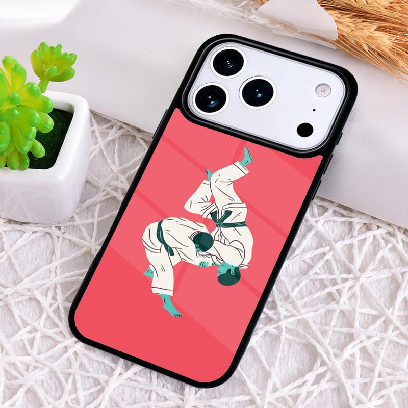 Judo Phone Case for iPhone 17 Air 16 15 11 12 14 13 Pro Max Shockproof Cover