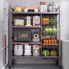 Modern Floor-Standing Multi-Layer Kitchen Storage Rack