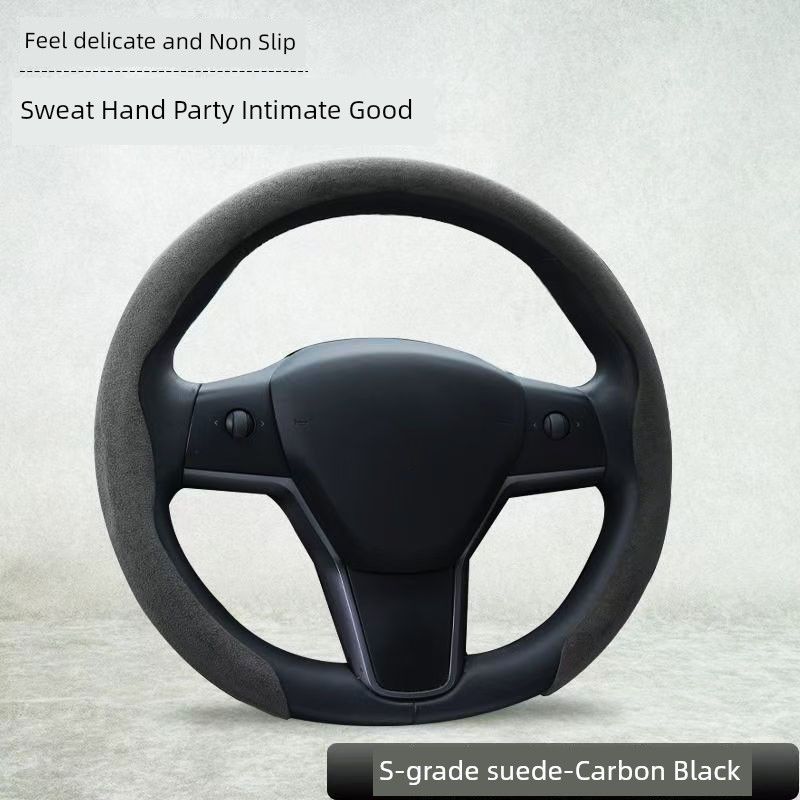 Ultra-Thin, Suitable for All Seasons, Sweat-Absorbent, Non-Slip Handlebar Cover, Clip-On Half-Pack Protective Cover, Suitable for Buick and Honda