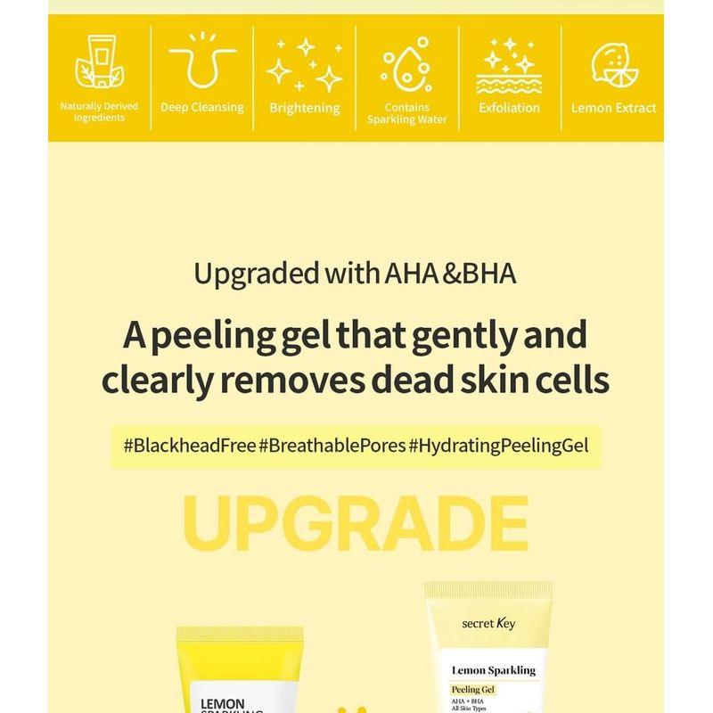 Secret Key Lemon Sparkling Peeling Gel