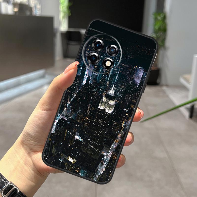 New York City Fodral för OnePlus Nord CE 5 2 3 4 Lite N20 N30 OnePlus 15 R 10T 12R 13R 13 12 11 10 Pro Skydd