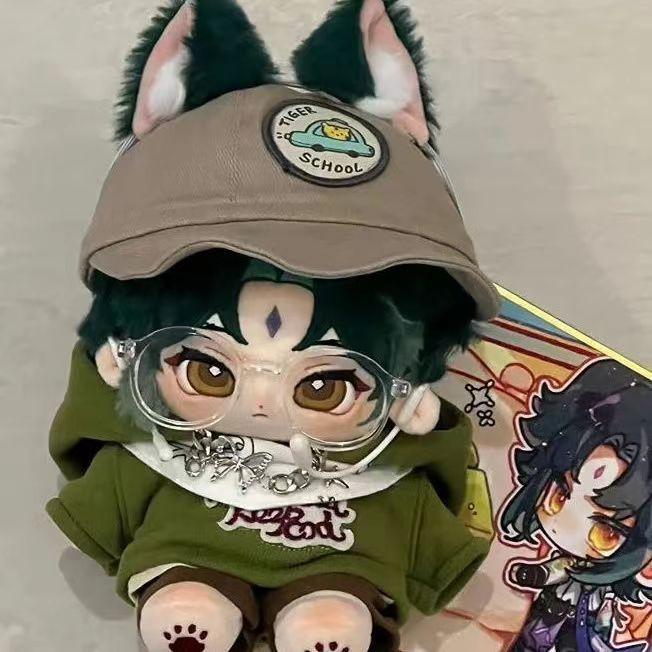 Original Mandrill Cotton Stuffed Animal Doll Rabbit Bag In-Stock Genuine Anime Game Merchandise Plush Dress-Up High Quality