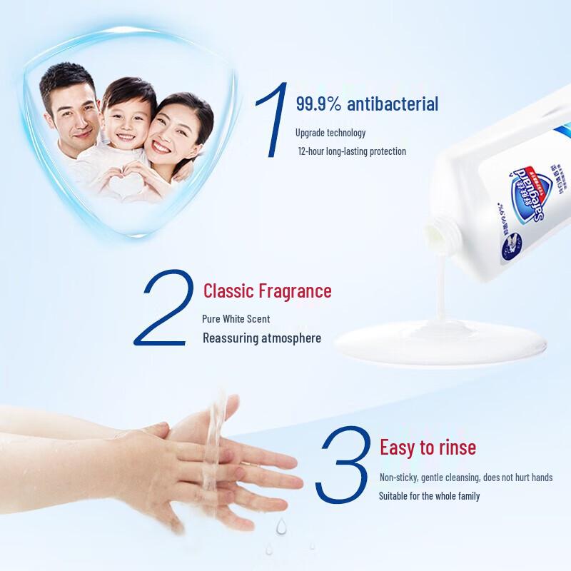 Safeguard Pure White Fresh Scent Antibacterial Hand Wash