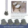 Anti-Skid Non-slip Foot Rubber Chairs Table Leg Cabinet Legs Mat Protector Cap  Walking Stick
