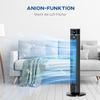 Ventilador de torre/Ventilador de pé 2 em 1, 32 cm x 32 cm 106,8 cm x 106,8 cm, Preto