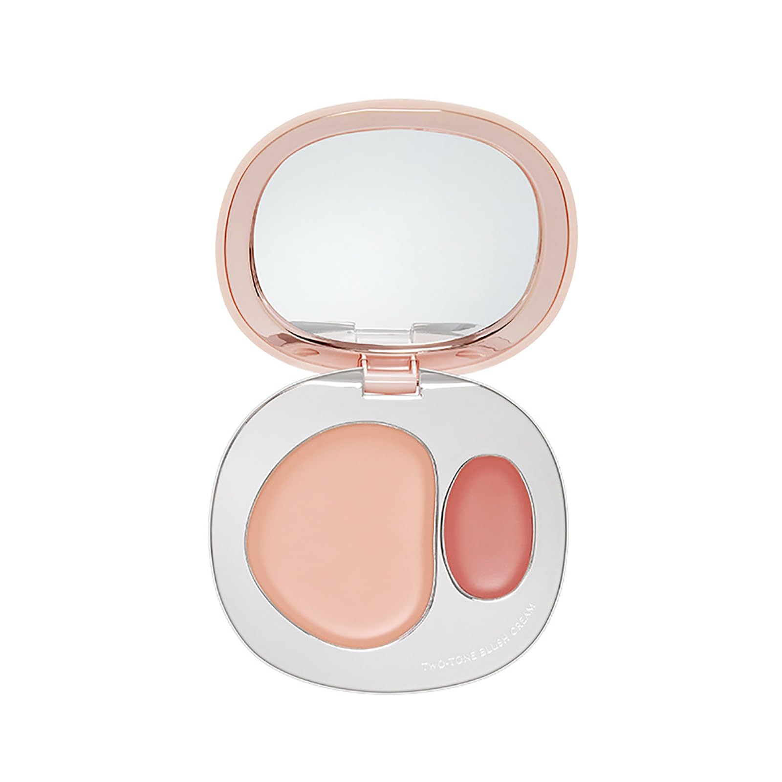 Forever Key Cheek Cream, Dewy Highlighter, 2-Color Palette, Multi-purpose, Adds Healthy Glow and Transparency, No Fallout, Liquid Blush, Matte