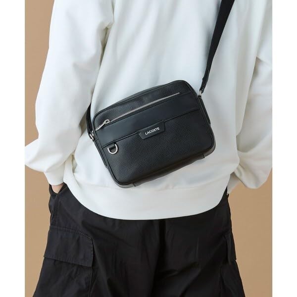 Lacoste Official Ossian Leather Reporter Bag NH5048OIN6200
