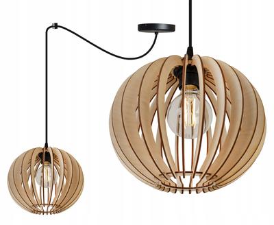 MODERN WOODEN LED CEILING HANGING LAMP
