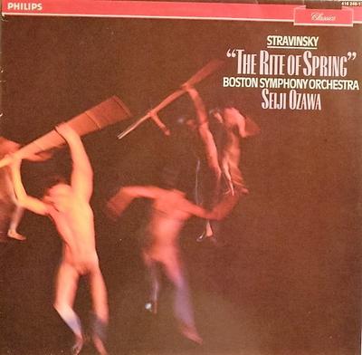 7-tums skiva IGOR STRAVINSKY, SEIJI OZAWA, BOSTO - Våroffer 4162461 Philips 1980 Nederländerna Klassisk Begagnad
