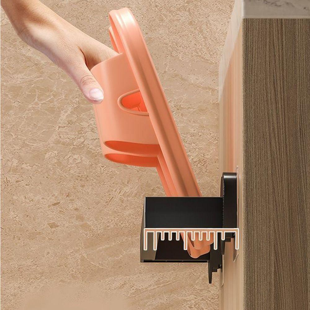 Hanger Holder Clothes Holder Toilet Storage Shelf Creative Slipper Bracket