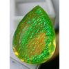 Stunning Natural Monarch Fire Opal Doublet 88.55 Ct Pear Certified Gemstone
