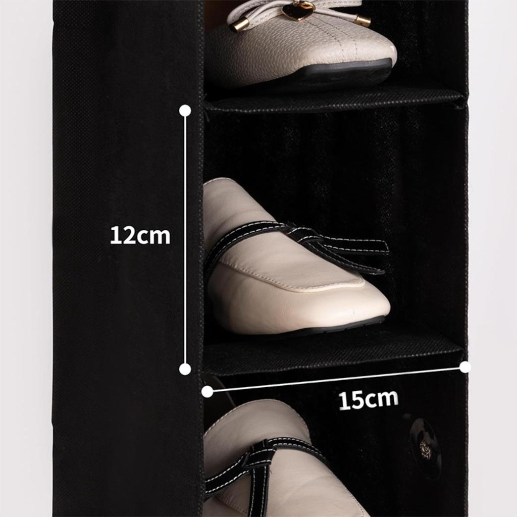 Hanging Shoe Organizer 10-Shelf Hanging Closet Organizers Storage Shoes Organizer Shelves Hanging Shoe Rack Holder for Bedroom