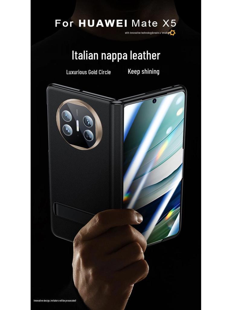 Huawei Mate X5 Echtleder-Faltetui - Collector's Edition