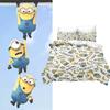 Minions Bettbezug Cartoon-Bezug und Kissenbezug Set Baumwolle Niedlich Bedruckter Bezug Steppdecke