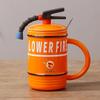 480ml Ceramic Mugs Creative Coffee Cups with Handle Breakfast Latte Cappuccino Tea Cup Oatmeal Breakfast Mug Drinkware Kitchen
