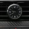 For Ford F MK4Car Clock Luminous Mini Air Vent Dashboard Decorative For Ford Mustang Fiesta Kuga Edge Mondeo ST Fusion Explorer Accessories