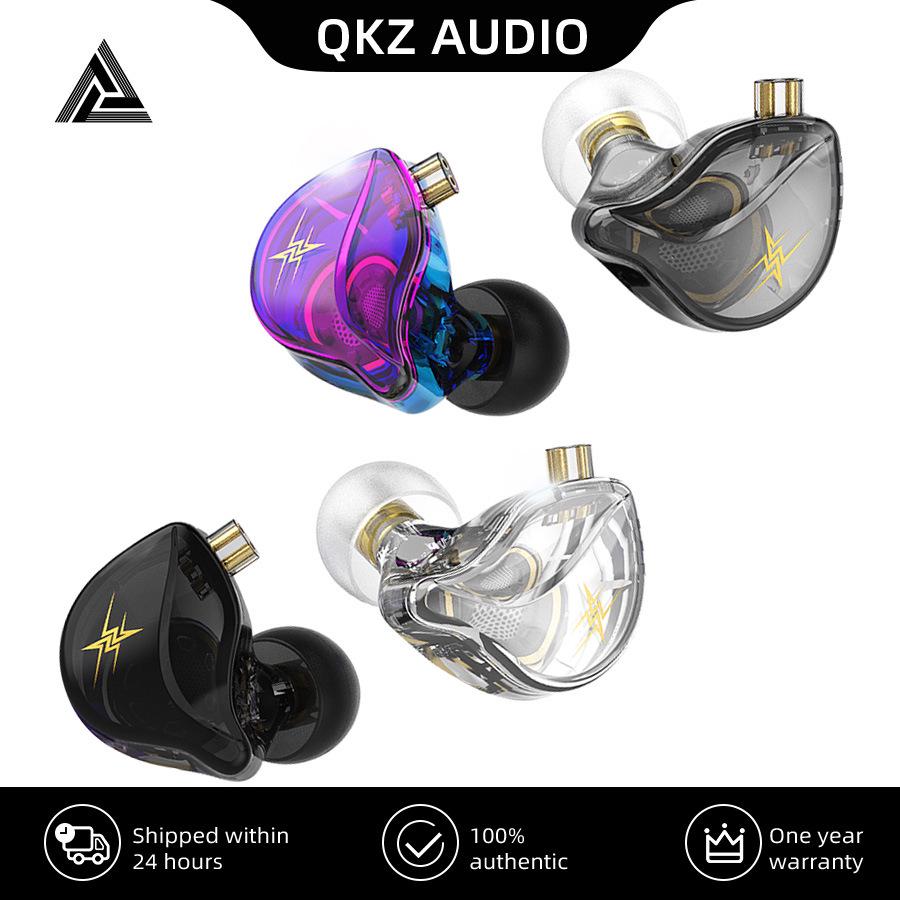 QKZ ZXT Monitor-Level Wired Gaming Earphones with Mic for Sports and Running