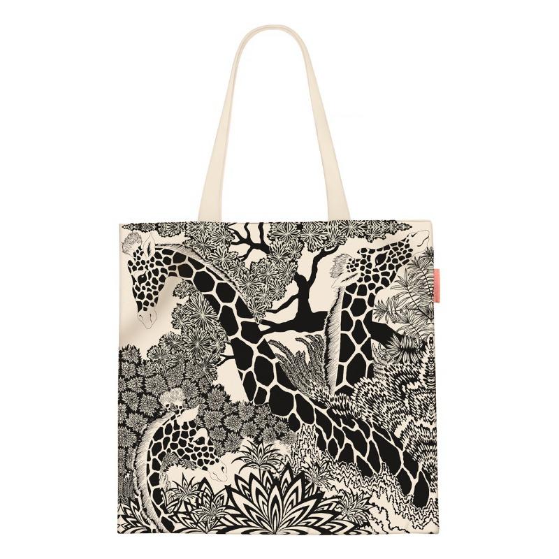 Spring new printed handbag women's oil painting series handbag shoulder bag tote bag fashion canvas bag