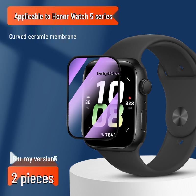 Honor Watch 5/4 Tempered Hydrogel Protective Film - Fashionable Sports Style