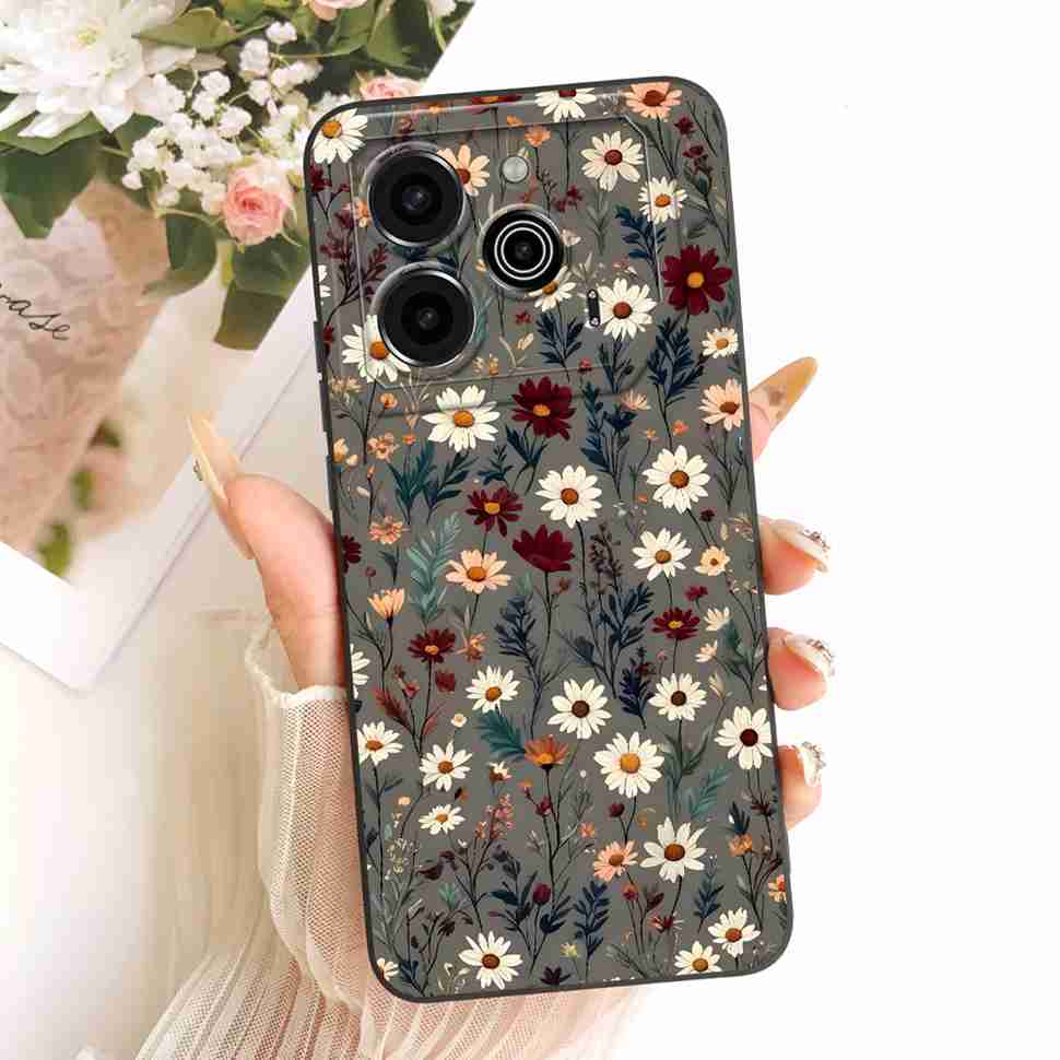 Phone Case For Tecno Pova 6 Pro 5G LI9 Casing Fashion Pattern Soft Silicone Shockproof For Tecno Pova6 Pova 6 Pro Cover Shell