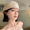 2025 Women's R-Shape Beret: Trendy Spring & Autumn Fashion Hat for Stylish Shows
