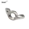 M6 Stainless Steel Wing Nuts, 50-Pack