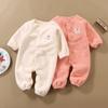 Cloud Velvet Baby Winter Pajamas: Warm One-Piece for Spring, Autumn, and Winter