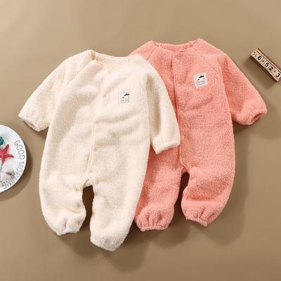 Cloud Velvet Baby Winterpyjama: Warm Eenstuk voor Lente, Herfst en Winter