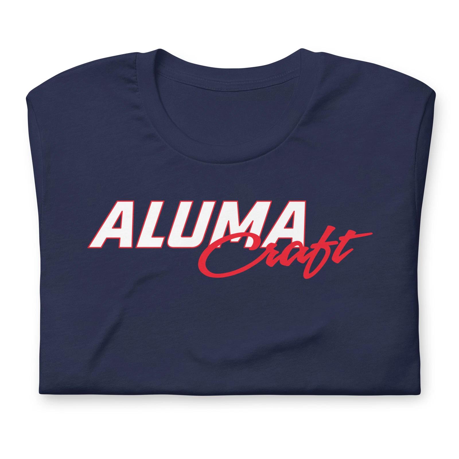 Men s and Women s T-shirts Alumacraft Boats Logo Unisex t-shirt Black & Navy Size S-3XL XXXL