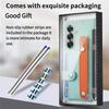 Samsung Z Fold7 Cross-Border Wristband Card Holder Case - Skin-Feel PC Shell with Integrated Film for Z Fold6