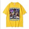 Funny Jesus Has Rizzen Rock Star Tee Shirt Mens Clothing Fashion Gothic Cool T Shirt Unisex High Quality Cotton Summer Tshirts