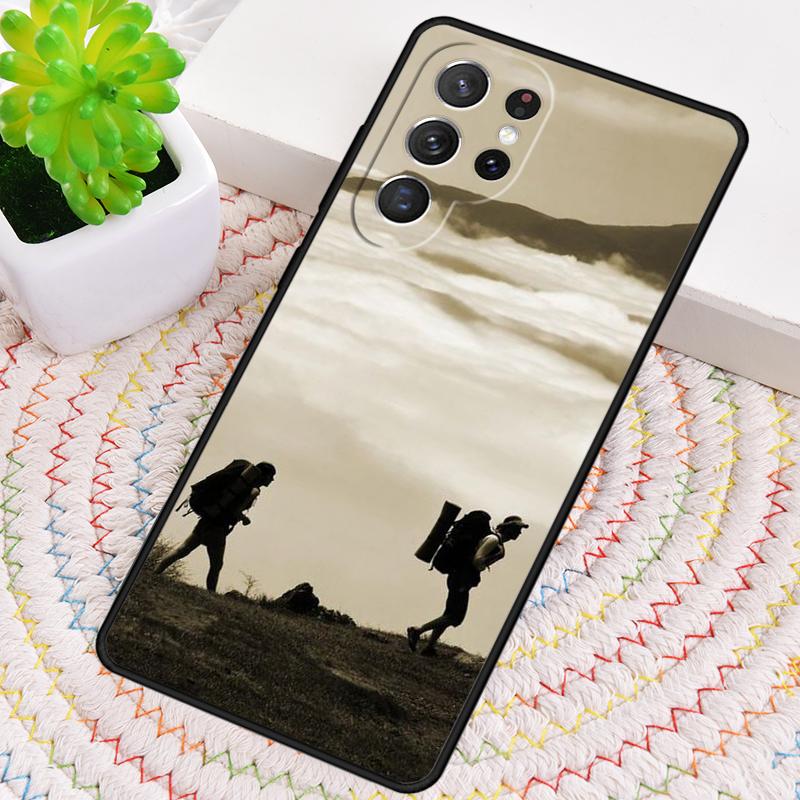 Mountain Climbing Silicone Phone Case For Samsung Galaxy note 10 pro S26 S25 S24 S23 S22 S21 Plus S25Ultra Capa Cover
