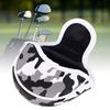 PU Leather Camouflage Semicircular Waterproof Magnetic Buckle Golf Putter Head Cover Club Headcovers
