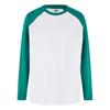 Urban Classics Boys Organic Oversized Raglan Long-Sleeved T-Shirt (Pack of 2)