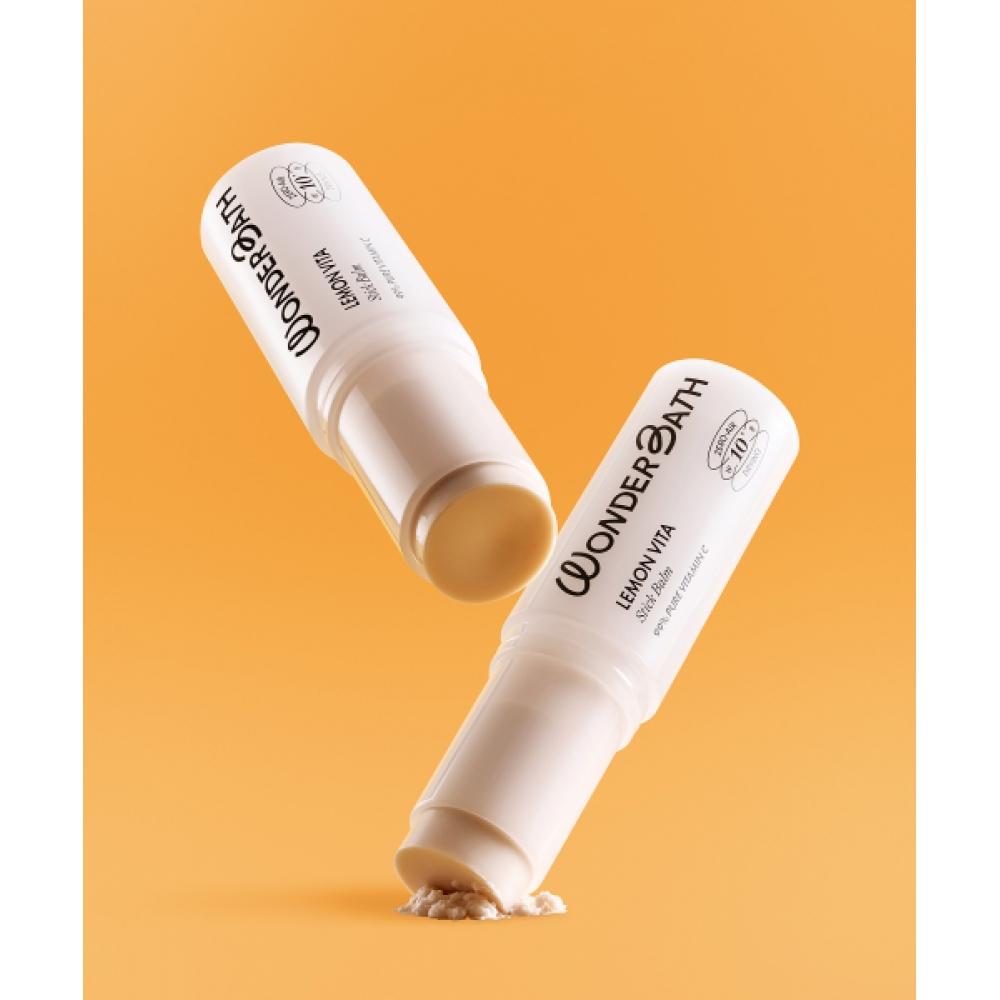 Wonderbath Lemon Vita Stick Balm 9g 2pack