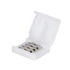 20Pcs/Set 10mm 4 Pin LED RGB Connector Set L Shape Unwired Gapless Solderless SMD 5050 RGB Connector LED Lights Accessories