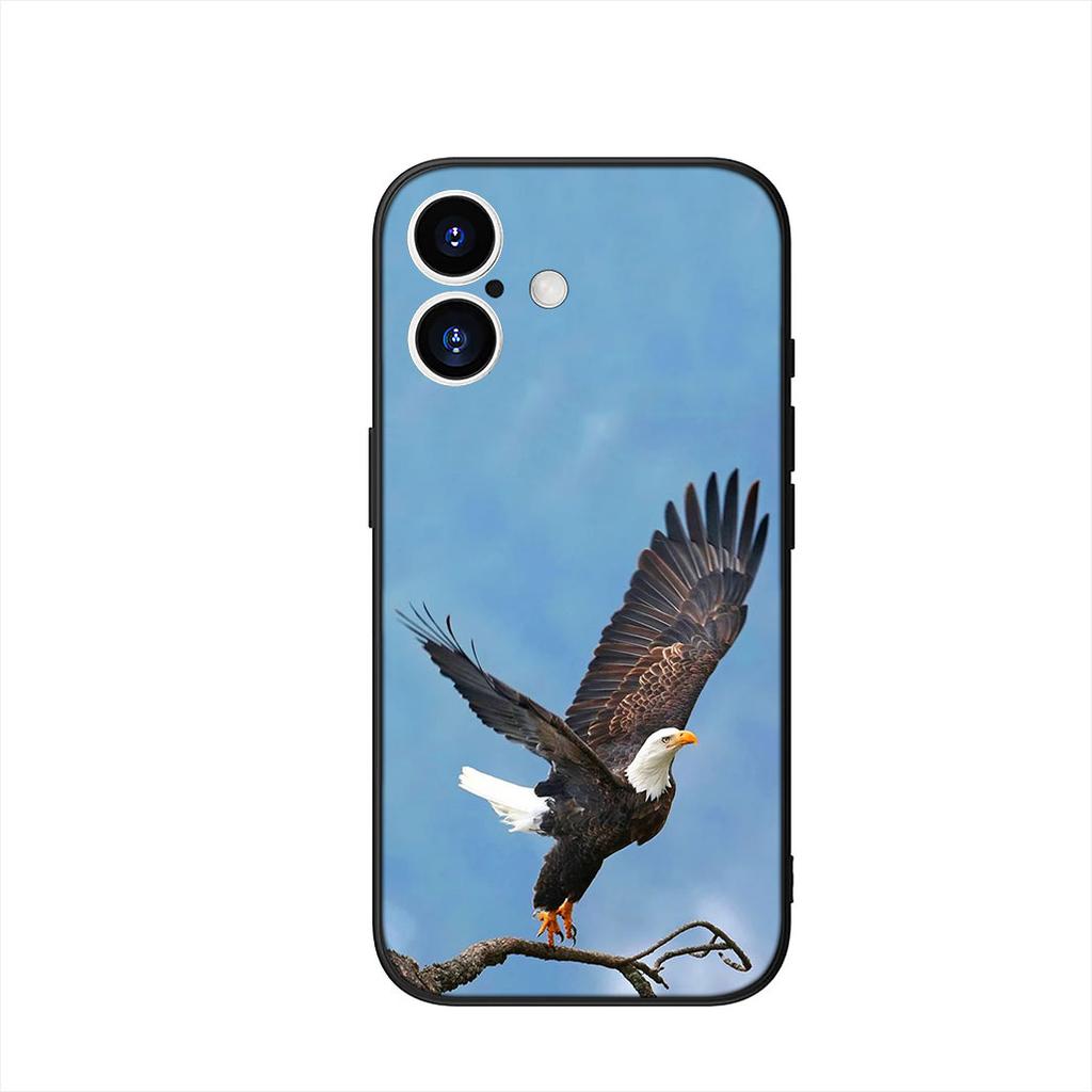 Fly Bald Eagle Phone Cover Case for Huawei P30 P20 Mate 20 Lite Pro Y7 Y6P Y7A 2019 Nova 5T 3I Casing
