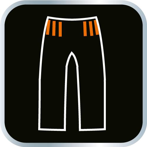 Women's work trousers, size XXL