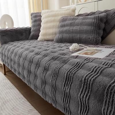 Plush Sofa Cushion High-Grade Non-Slip Thickened Sofa Blanket Simple Modern Sofa Slipcover Sets