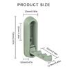 4Pcs Retractable Wall Hooks for Bathroom & Closet Space Saving Folding Hooks Functional & Stylish Hook for Keys & Hats