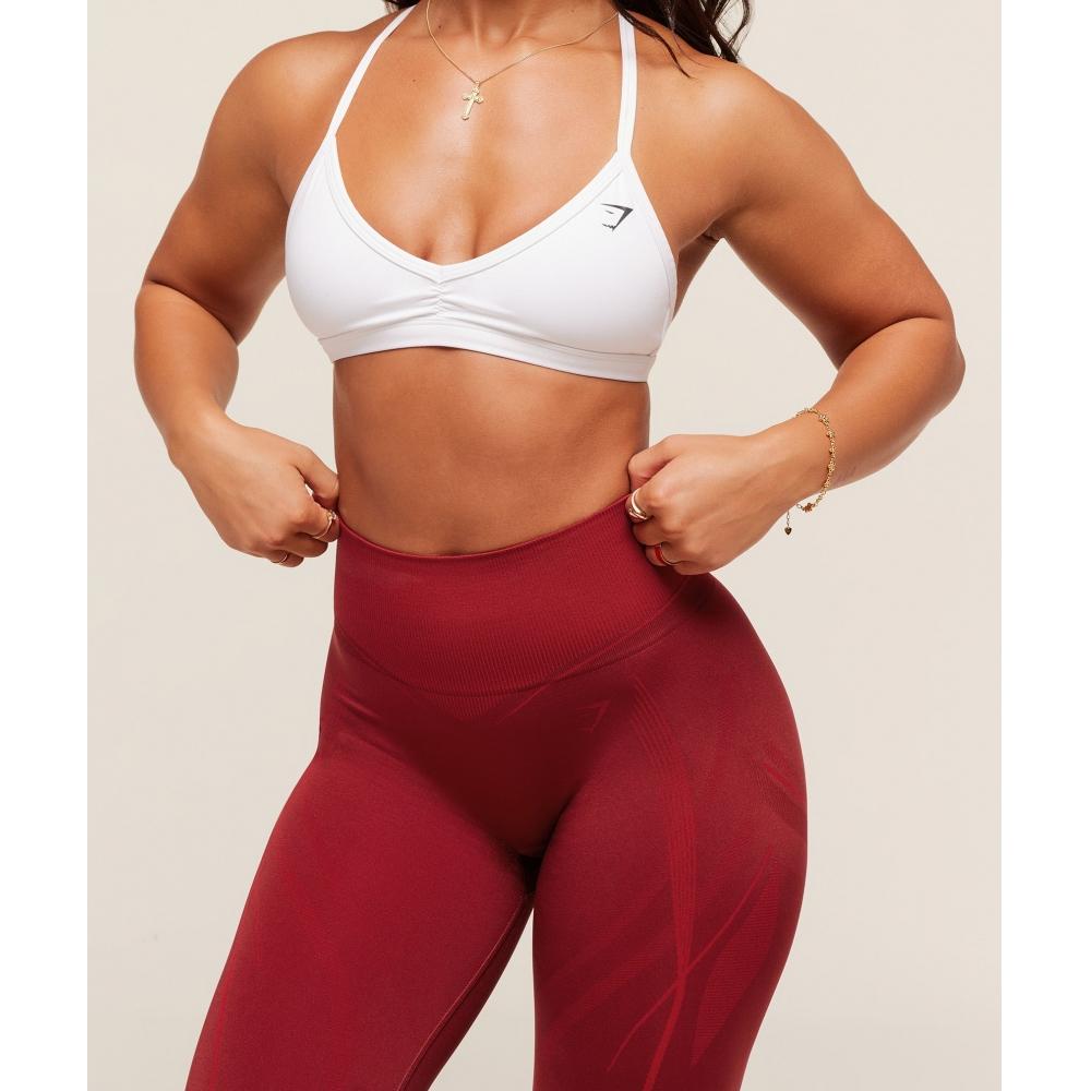 Gymshark X Analis Seamless Leggings   Reps Red Carmine Red Reps Red Carmine Red B4b4r Rb54