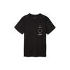 T Shirts Men's Black Crew Neck Moderate Straight Fit VN0A49PVBLK