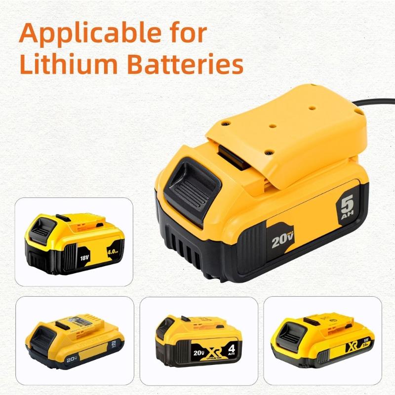Power Cable Adapter For 183 201 18V-20V Battery Charging Adapter For Star Chain Mini Devices 100CM