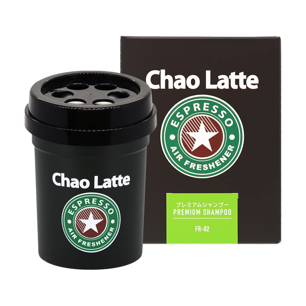 

Освежитель воздуха для автомобиля AUG Chao Latte Black Gel Rich Premium Shampoo Stand Type Drink Holder 140 мл Сделано в Японии FR-02 чёрный
